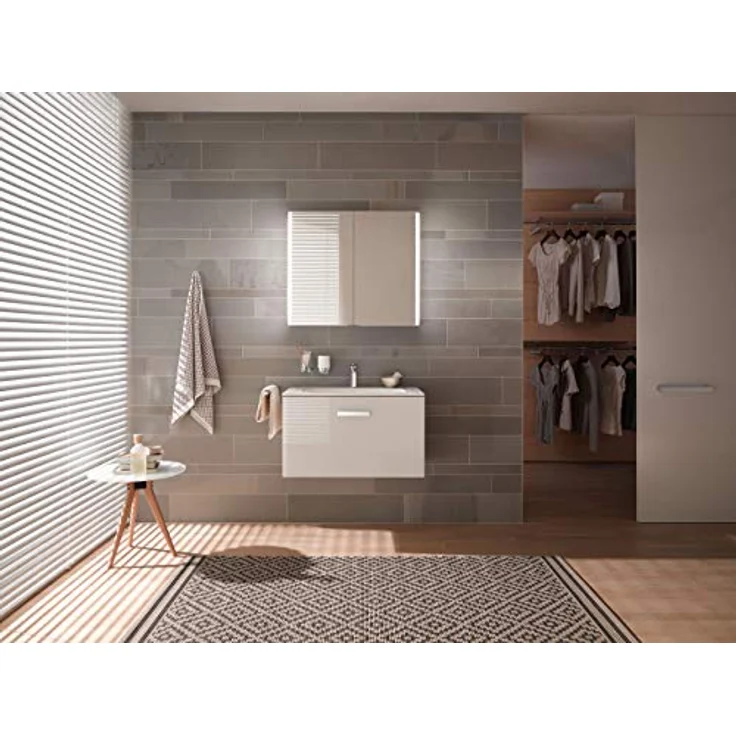 Keuco Royal Match, Aufputz-LED-Spiegelschrank 65cm mit 2 Türen, stufenlos dimmbarer LED-Beleuchtung und individuellem Stauraum – Bild 2