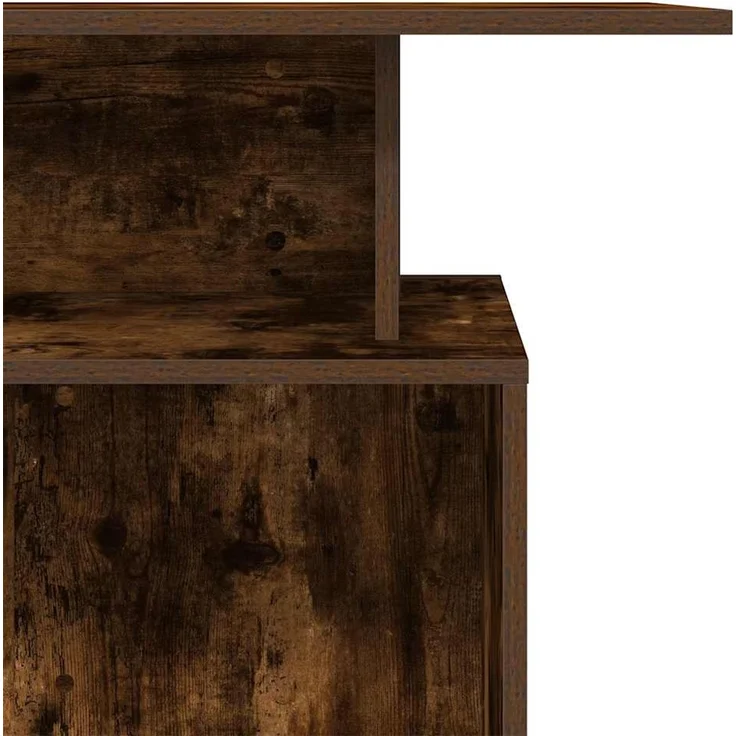 vidaXL Empfangstheke Räuchereiche 100x40x104 cm Holzwerkstoff 859055 – Bild 7