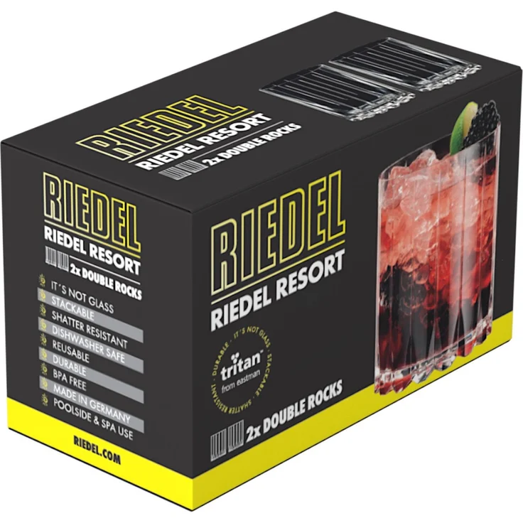 RIEDEL 6417/97 RESORT Double Rocks Glas aus Tritan 2er Set – Bild 5