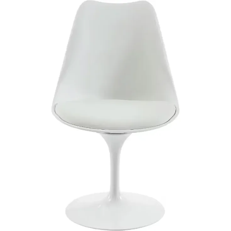 Vente-unique - XAFY Stuhl Plastik BlauWeiß - B 56,5 cm x H 82 cm x L 49 cm – Bild 2