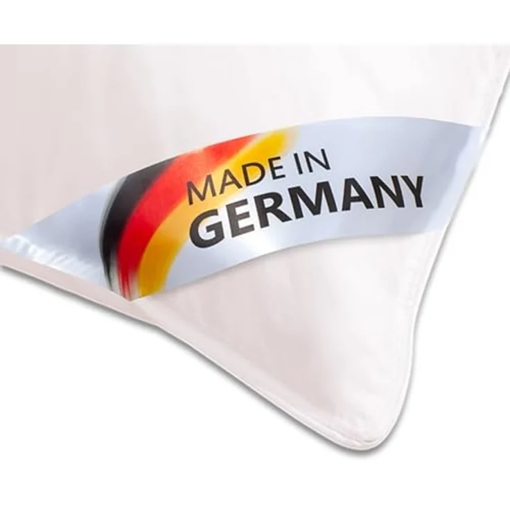 KÜNSEMÜLLER Microfaserkissen Finesse Kopfkissen mit Reißverschluss, Füllung: 100% Polyester (Sensofill), Bezug: 100% Baumwolle, Seitenschläfer, Rückenschläfer, Bauchschläfer, Daunen-Feeling durch modernste Fasertechnologie – Bild 3