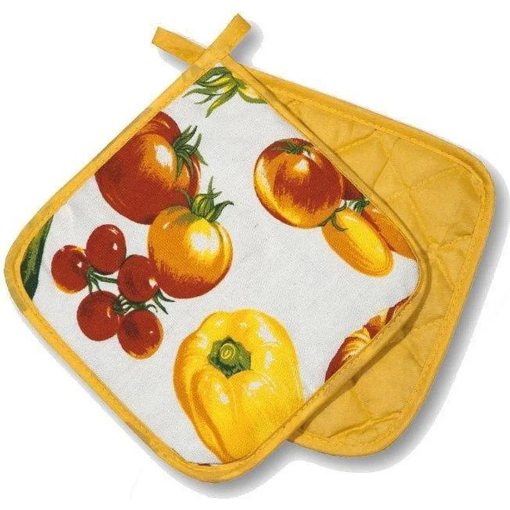 15x Topflappen 2er Set Baumwolle Anfasser Topfuntersetzer Handschuhe Koch Küchen – Bild 4