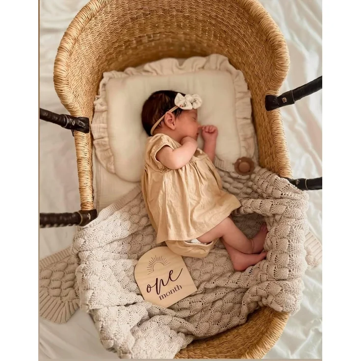 Ahoi Baby Ahojbaby Babywiege ohne Matratze – Bild 6