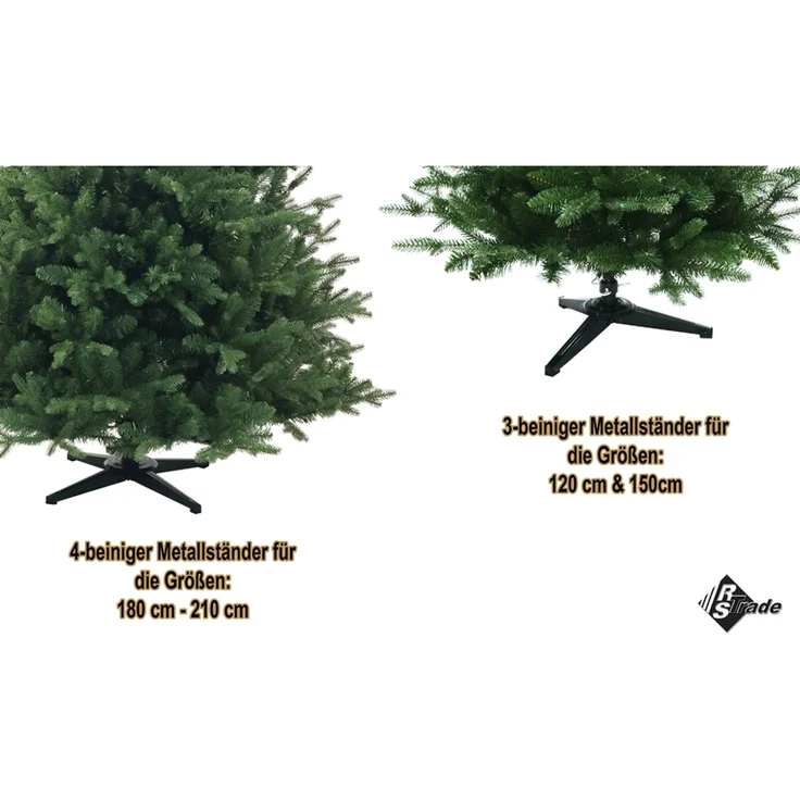 RS Trade HXT 24019 Pop-Up Weihnachtsbaum (120 - 210 cm) – Bild 3