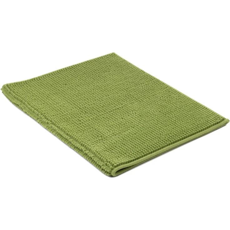 Gözze Badematte Chenille, Höhe 15 mm, rutschhemmend beschichtet, fußbodenheizungsgeeignet, Polyester, rechteckig, Badteppich, Uni Farben, besonders weich durch Microfaser, waschbar – Bild 3