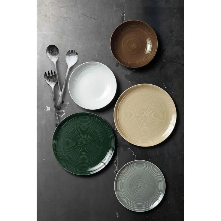 Seltmann Weiden Terra Brotteller ø 17,7 cm weiß 6er Set – Bild 2