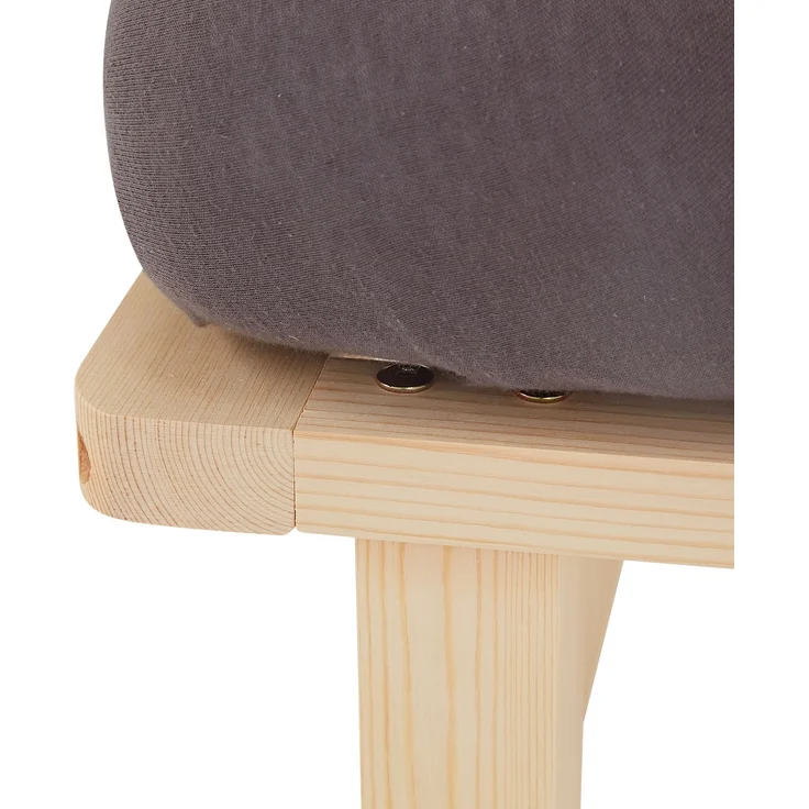 Holzbett 90x200 mit Matratze Holzbettrahmen Palettenbett Einzelbett Bett Massiv Holz Bettgestell – Bild 9