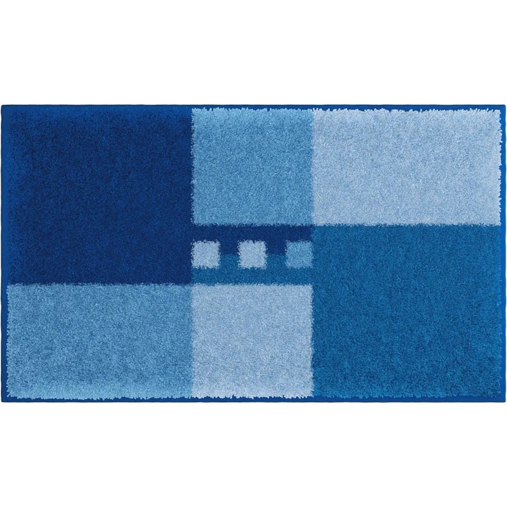 Linea Due MERKUR Badteppich 65x115 cm blau – Bild 2