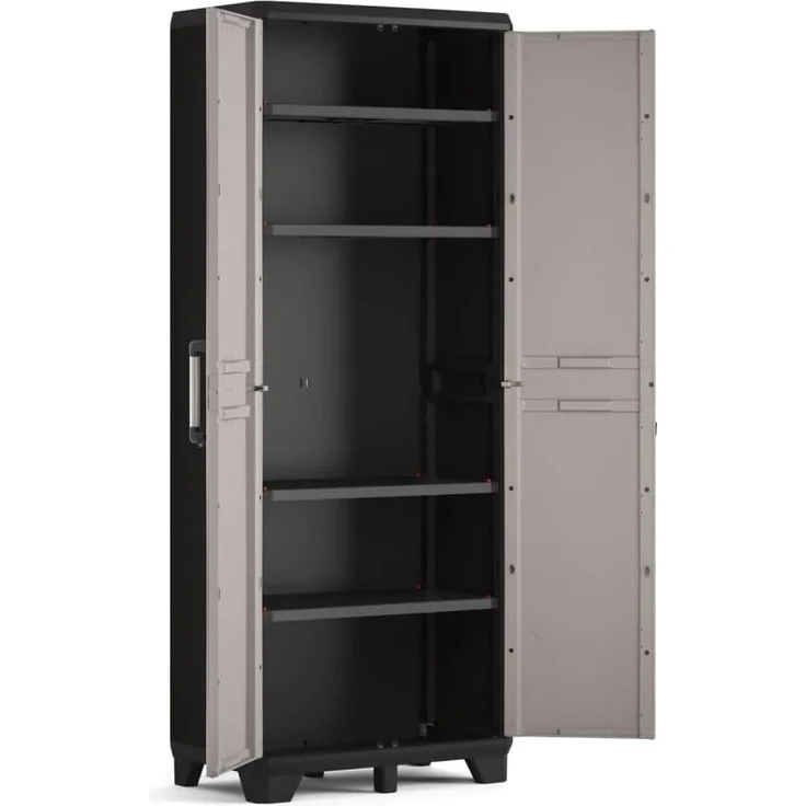 Keter Kunststoffschrank Pro hoch 68 x 39 x 173 cm – Bild 4