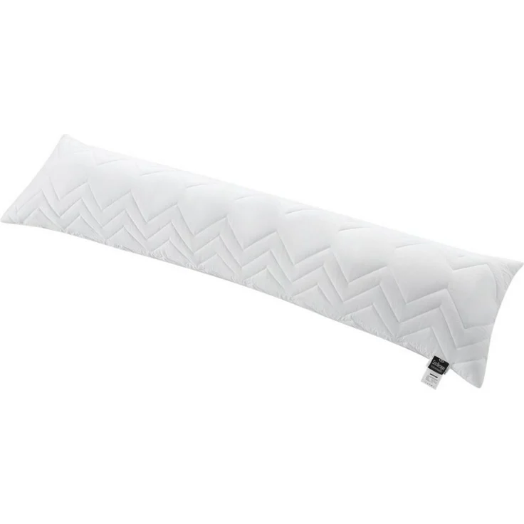 SEI Design Microfaserkissen Seitenschläferkissen Kissen Classic 140x40cm, Füllung: 100% Mikrofaser, Bezug: 100% Polyester, Seitenschläfer, Rückenschläfer, Bauchschläfer, Kissen, Seitenschläferkissen, gesteppt mit Reißverschluss 95°C waschbar – Bild 1