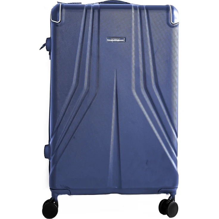 3 Tlg. Koffer-Set mit 4 Rädern Hartschale mit Kantenschutz 360° drehbar Blau – Bild 4