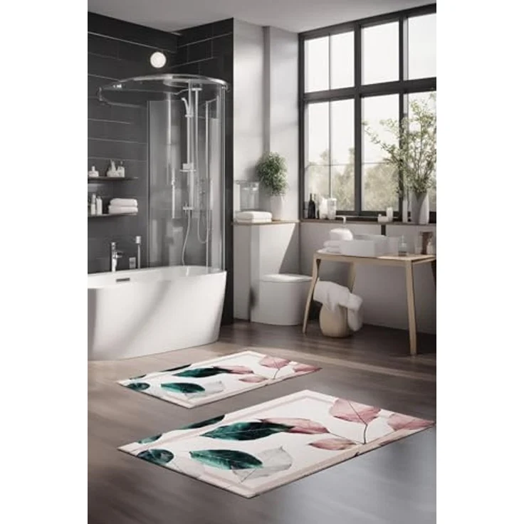 Mijolnir 'CT-5064' Badematten-Set (2-teilig), Mehrfarbig – Bild 1