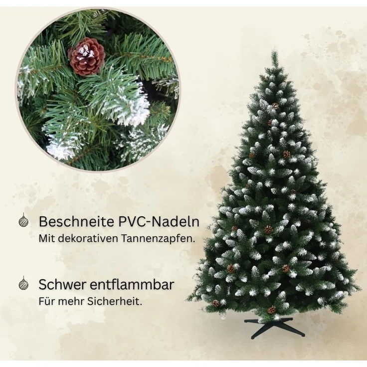 HXT 15013 Weihnachtsbaum 210 cm – Bild 4