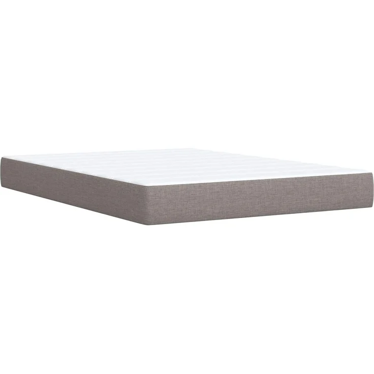 vidaXL Ottoman-Bett mit Matratze und LED Taupe 160 x 200 cm Stoff 3456923 – Bild 7