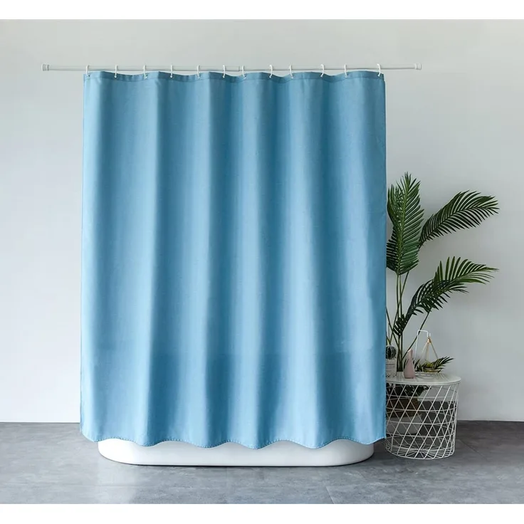 M&W DAS DESIGN Duschvorhang 180x200 Shower curtains Anti schimmel Waschbar Mit gewicht Schwer