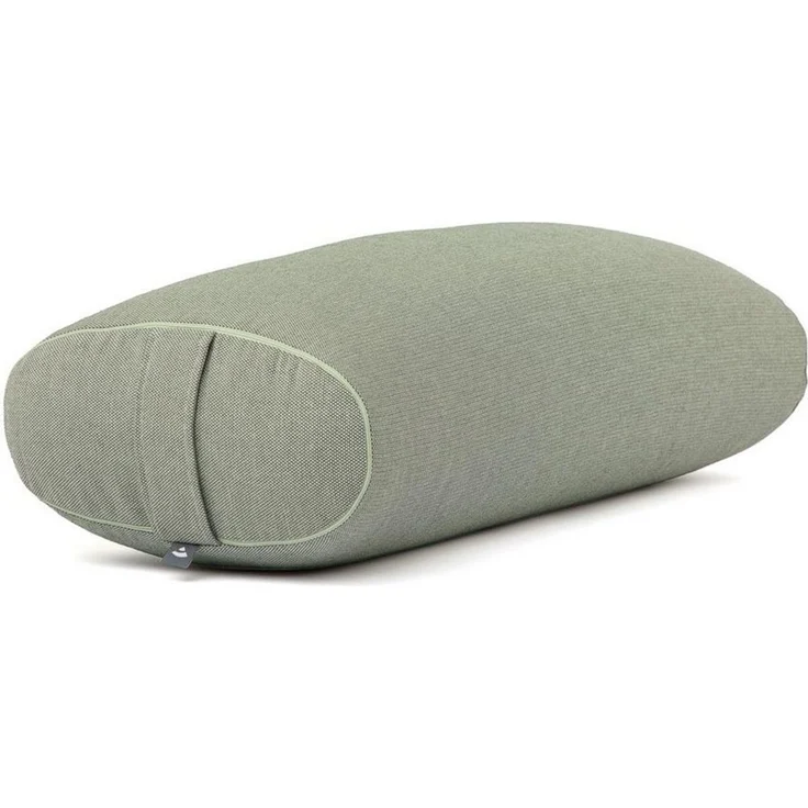 bodhi Yoga Bolster Yoga Bolster OVAL CLASSIC DOBBY grün – Bild 5