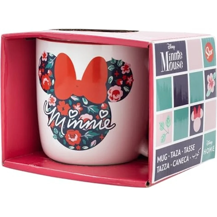 Tasse mit Minnie Mouse Motiv 380 ml aus Keramik 13oz – Bild 3