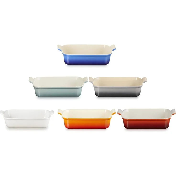 LeCreuset Auflaufform rechteckig 26cm Tradition | Auswahl Sea Salt : Sea Salt – Bild 7