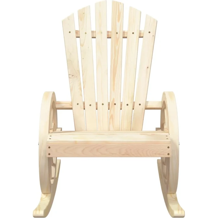 vidaXL Adirondack-Schaukelstühle 2 Stk. Massivholz Tanne 3207119 – Bild 5