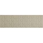 vidaXL Küchenteppich Waschbar Blätter 45x150 cm Samt 4005632