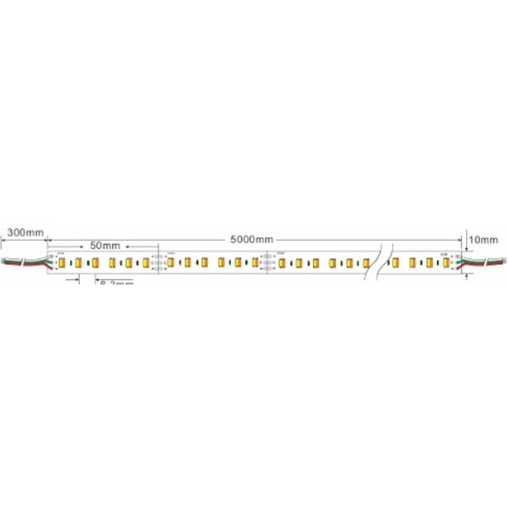 Synergy 21 LED Flex Strip 3528 - 120 DW (CCT) DC24V 48W pro Farbe one chip IP20 – Bild 2