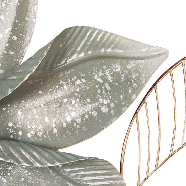 Wandobjekt Blume EUROPIUM Metall 46 cm Gold – Bild 5