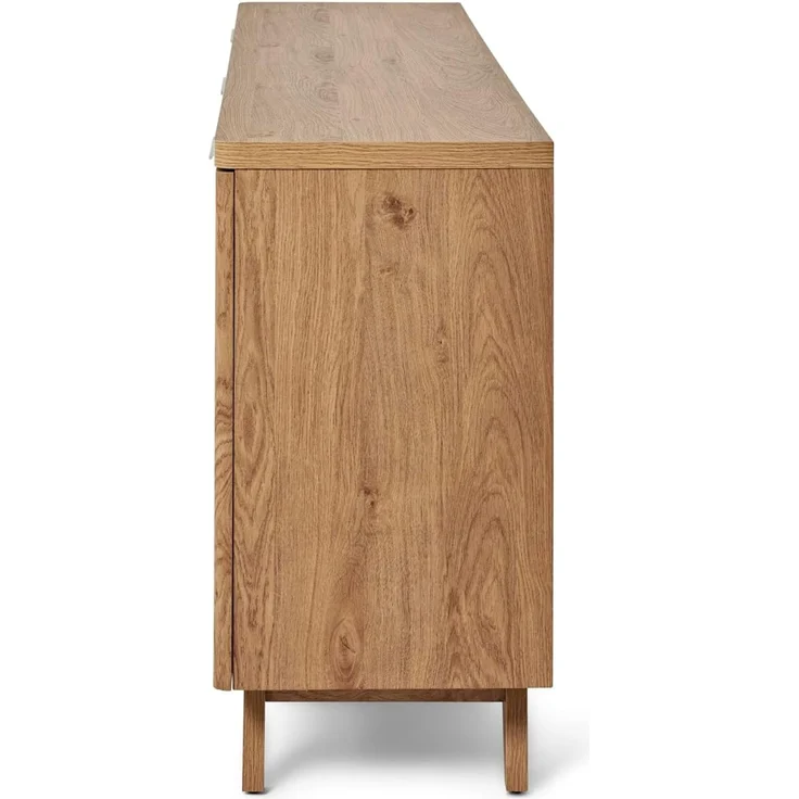 Jahnke Sideboard, Engineered Wood, Montana Eiche Nb, One Size – Bild 5