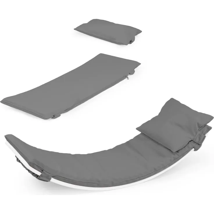 MAMOI® Balance Board Kissen Grau | Balance Board Matte | Balance Board Material | Kissen für Balance Board | CE | 100% ECO | Made in EU