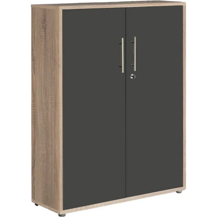 BMG Möbel Aktenschrank Office Edition (ideal für Aktenordner) 3 OH, abschließbar, Hochglanz lackiert oder matt – Bild 1