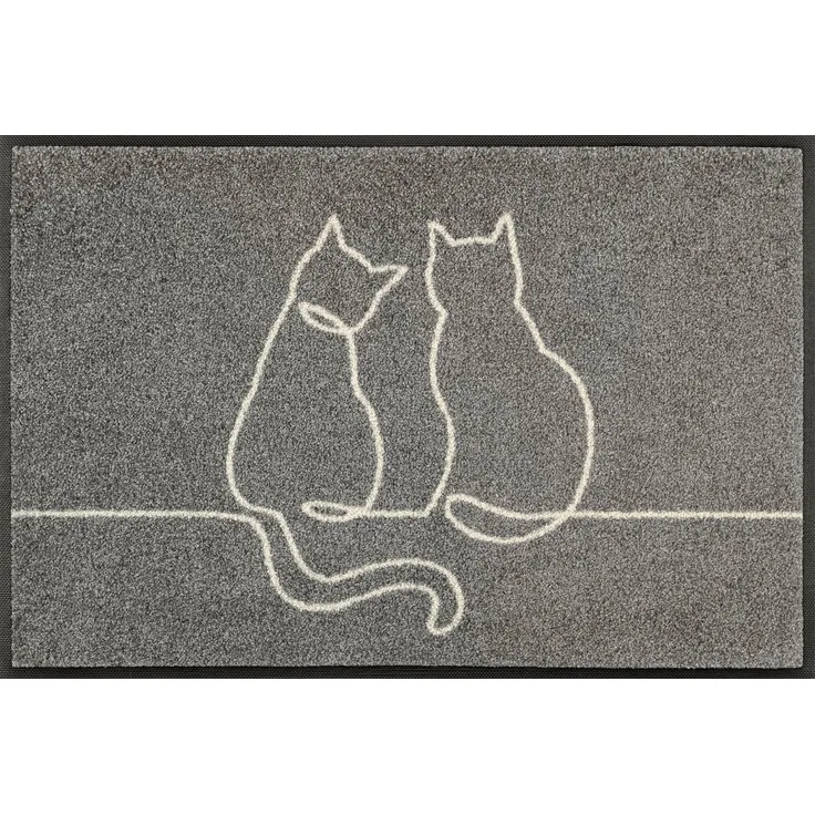 wash+dry by Kleen-Tex Fußmatte Fußmatte 50 x 75 cm Lovetails waschbar, Eingangsmatte normal, Höhe: 500 mm