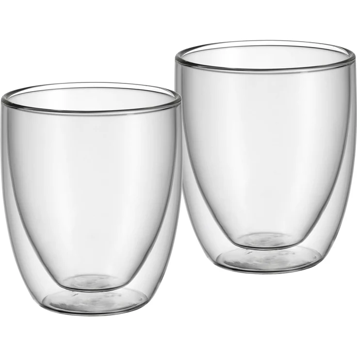 WMF Kult doppelwandige Cappuccino Gläser Set 2-teilig