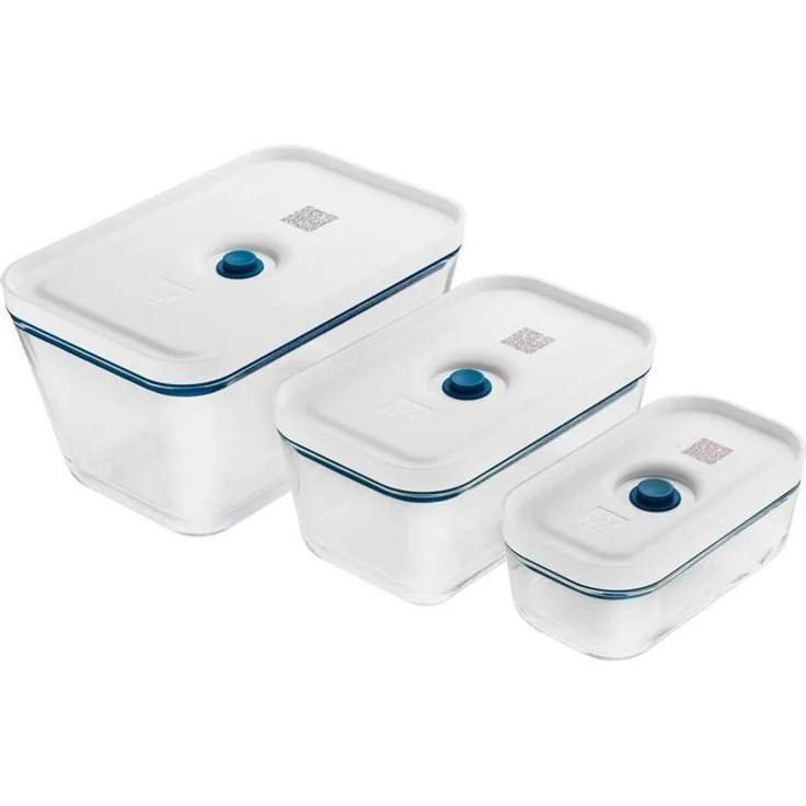 ZWILLING Fresh & Save Vakuum Boxset, S/M/L / 3-tlg, Glas, La-Mer – Bild 4