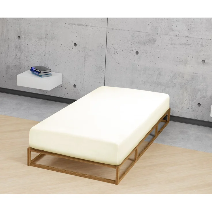biberna Jersey-Elastic-Spannbetttuch 0077866, perlmutt, 1x 180x200 cm - 200x220 cm – Bild 3
