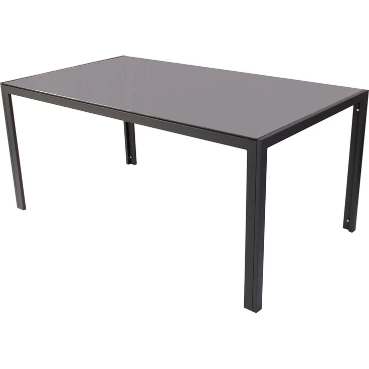 Tisch Esstisch Gartentisch Terrassentisch Gartenmöbel Glastisch Balkon 160x90cm