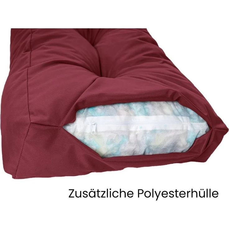 TexDeko Bankauflage TexDeko Garden - Gartenbank-Auflage, wasserabweisend, gesteppt, (1 St), UV-Beständig, Breite: 40 & 50cm – Bild 4