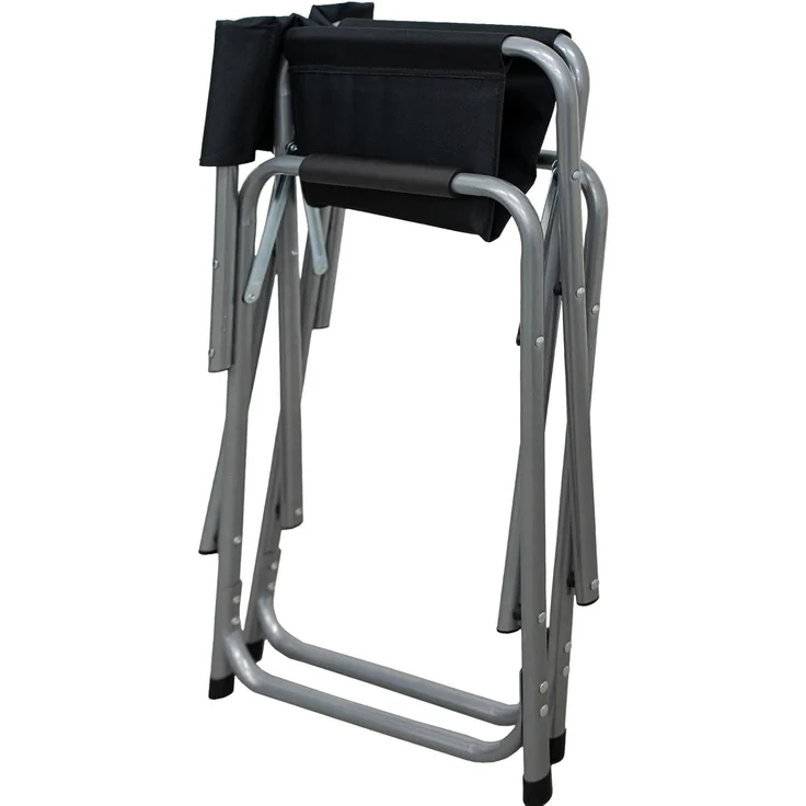 Weber GmbH Klappstuhl Weber #Werkeholics Regiestuhl schwarz (1 St), bis 100kg, XXL Campingstuhl, extra breite Sitzfläche – Bild 6