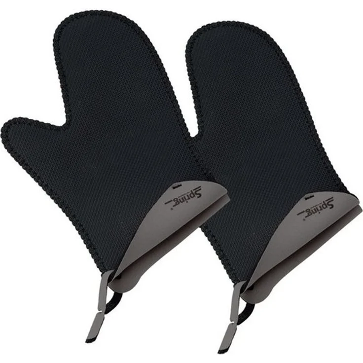 Handschuh kurz grau 1 Paar – Bild 2