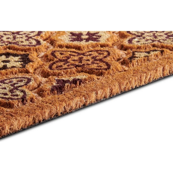 HANSE Home Fußmatte Mix Mats Kokos Moroccan Tiles, Türmatte, rechteckig, Höhe: 15 mm, Strapazierfähig, pflegeleicht, robust, wetterfest, UV-beständig – Bild 3