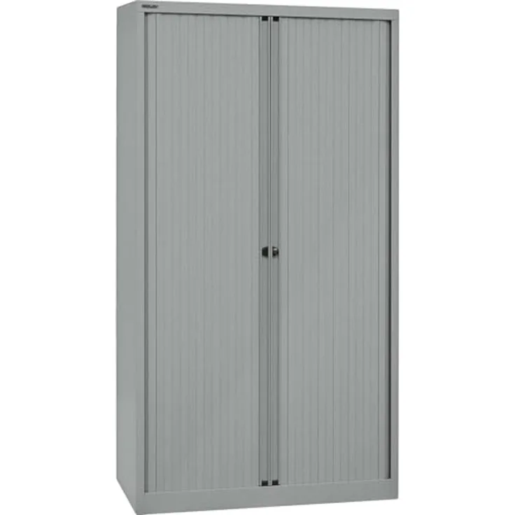 Bisley 'EuroTambour' Rollladenschrank, 100,0 cm, Silber, 4 Einlegeböden