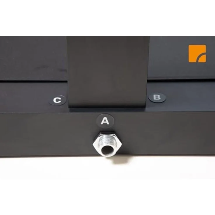 Steinbach Solardusche "The Gate", schwarz, 102 x 102 x 230 cm – Bild 6