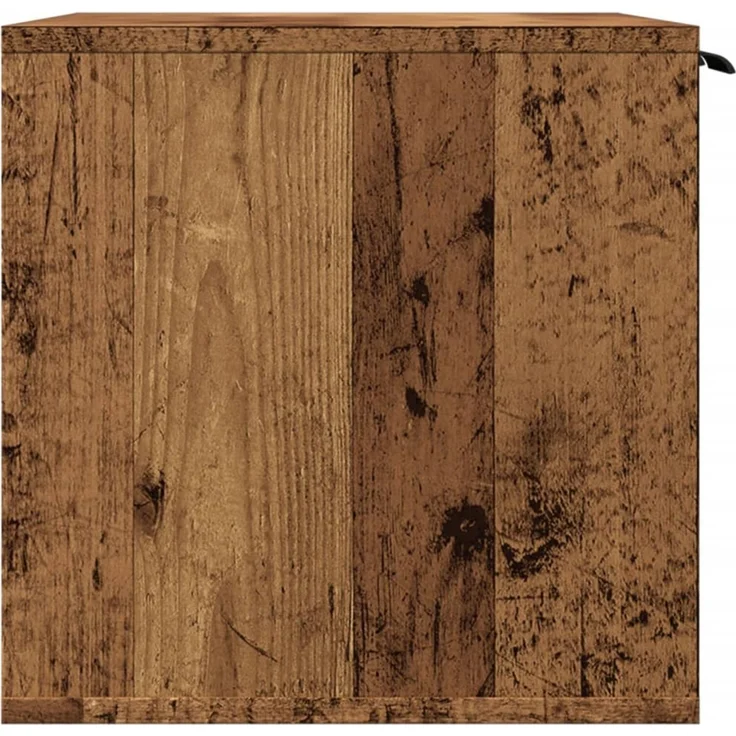 vidaXL Katzenklo Altholz-Optik 80x50x45 cm Holzwerkstoff 857740 – Bild 6