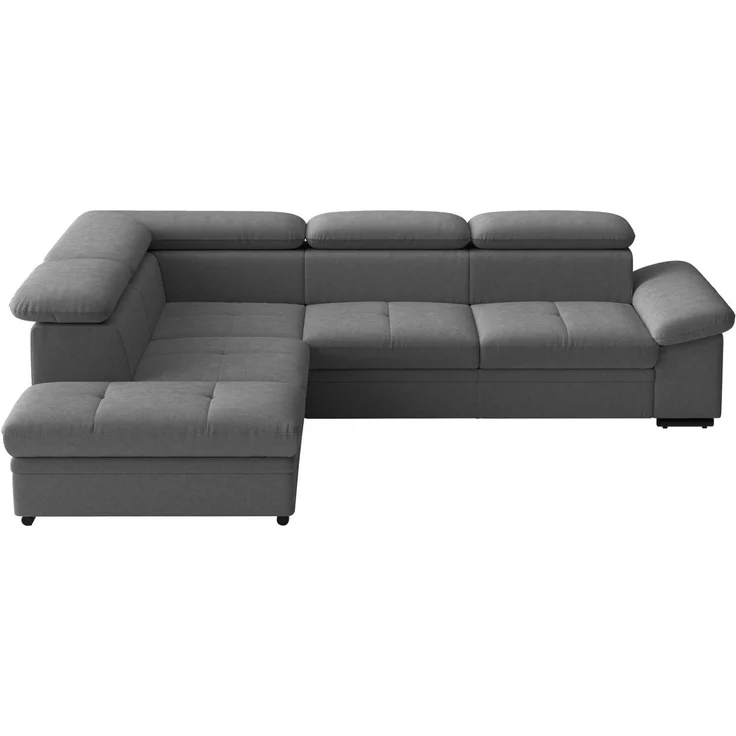 sit&more Ecksofa Viola L-Form, B: 249 cm, Arm- & Kopfteilverstellung, optional Schlaffunktion, Sofa mit Komfortsitz – Bild 2