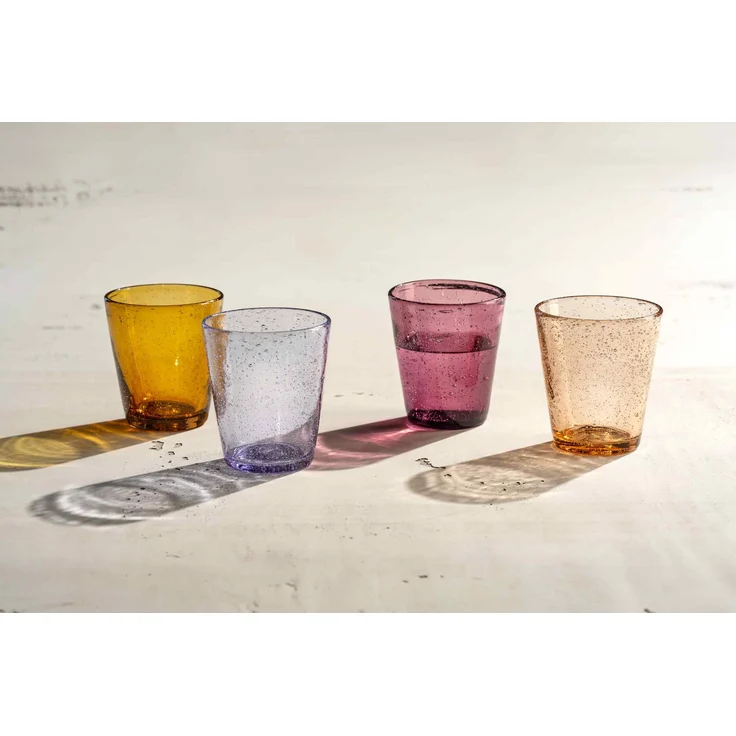 Leonardo BURANO Trinkglas-Set 4-teilig 330 ml warme Farben – Bild 3