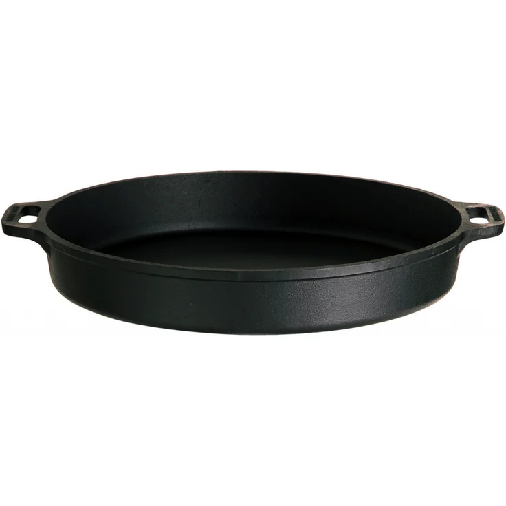 Gusseisenkuss® Gusseisenpfanne mit Griffen Ø 40 cm Gusspfanne Gusseisen – Bild 2
