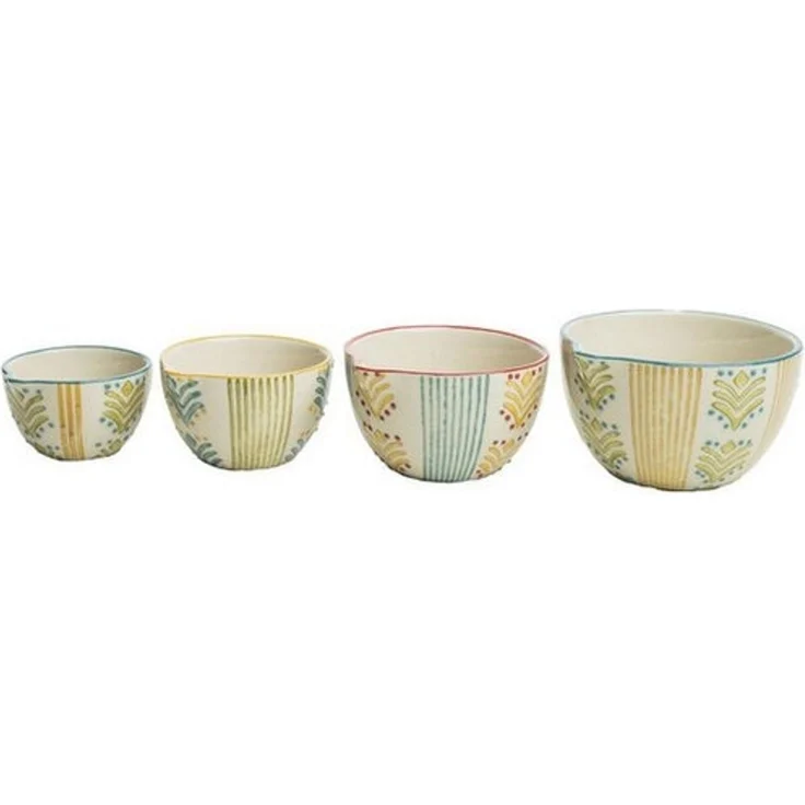 Tranquillo Milchkännchen Steinzeug 4er Set ORIENTAL 300/200/150/100 ml spülmaschinengeeignet, (Kännchen-Set, 4-teiliges Kännchen-Set), Handaufgebrachte Dekore im orientalischen Stil, mikrowellengeeignet – Bild 3