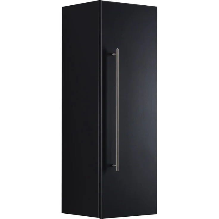 Hochschrank 100 cm schwarz : Schwarz – Bild 1