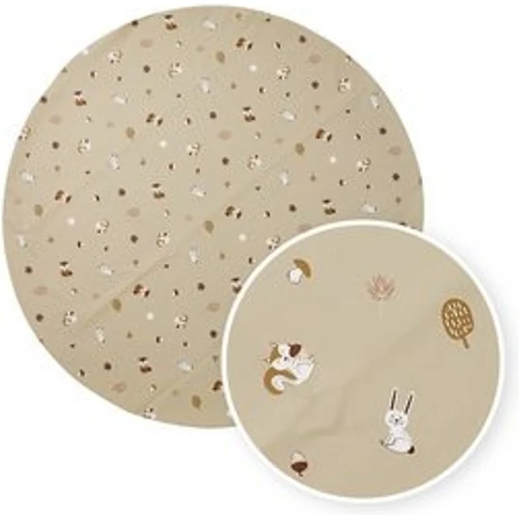 Meyco Baby Bodenschutzmatte Forest Animals Sand, 1-St. – Bild 6