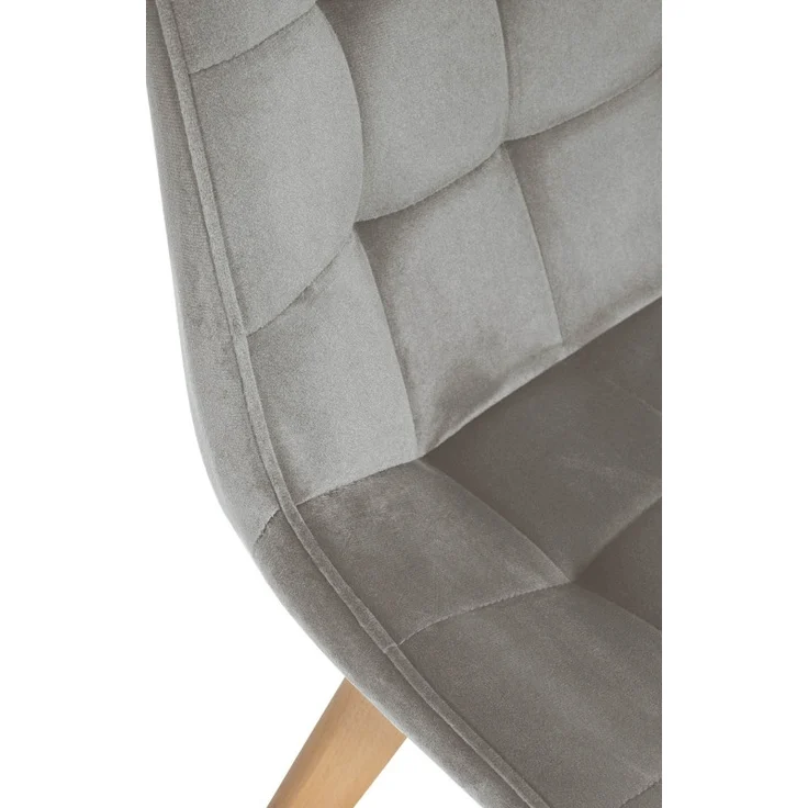 2er Set Stühle Brook Samt grau – Bild 7