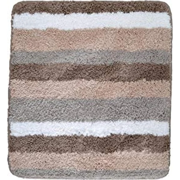 Ridder Badematte Carl beige, Höhe 55 mm, 100% Polyester-Microfaser – Bild 1