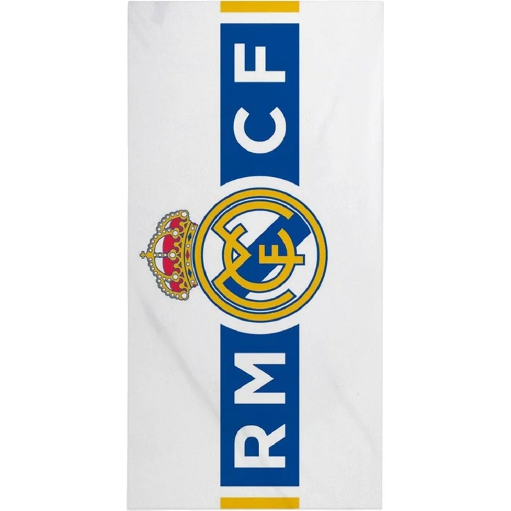 Real Madrid Badetuch 140x70 cm Baumwolle Handtuch für Fitness, Sport & Strand – Bild 1